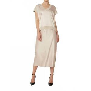 NEW JS71 wendy skirt set in beige